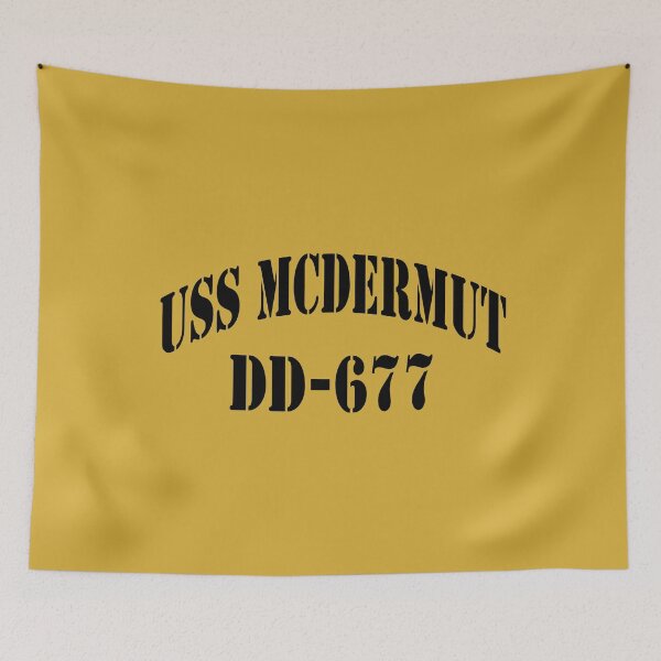 Artikelvorschau, USS MCDERMUT (DD-677) SHIP'S STORE entworfen und verkauft von militarygifts.