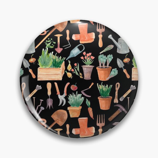 Item preview, Garden Tools Pattern | Gardening Gear  designed and sold by InkItStudio.