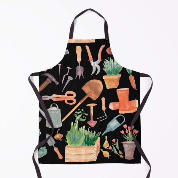 Item preview, Garden Tools Pattern | Gardening Gear designed and sold by InkItStudio.