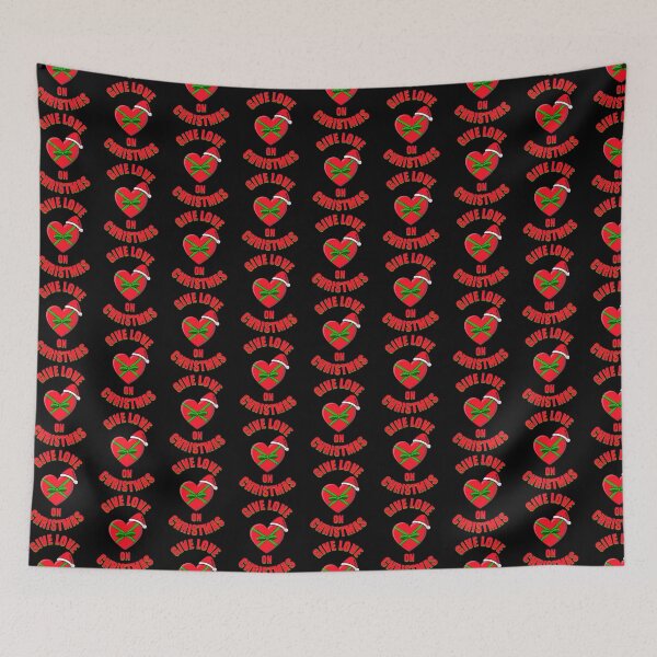 Item preview, GIVE LOVE ON CHRISTMAS designed and sold by Dwarf-Monkey.