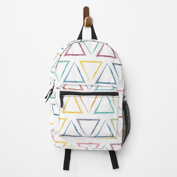Item preview, Triangular Peaks Pattern - Rainbow #622 designed and sold by Natural Collective.