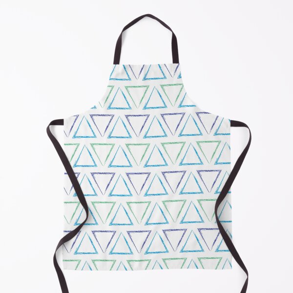 Item preview, Triangular Peaks Pattern - Blue, Green & Purple #184 designed and sold by Natural Collective.