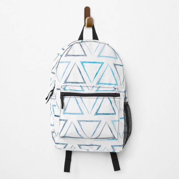 Item preview, Triangular Peaks Pattern - Ocean #716 designed and sold by Natural Collective.