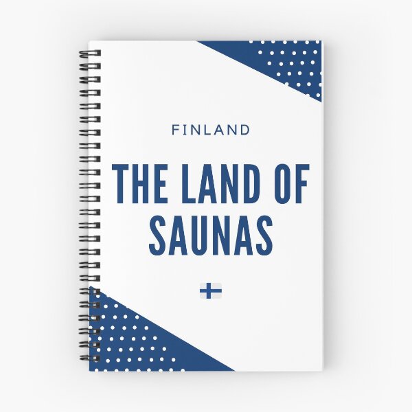 Item preview, Finland the Land of Saunas designed and sold by TheJoeyStudio.