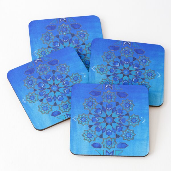 Item preview, Blue moroccan tiles designed and sold by Carolin Bentbib.