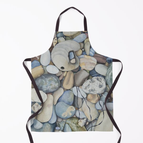 Item preview, Pescadero Beach Pebbles Watercolor designed and sold by Gayle Mahoney.