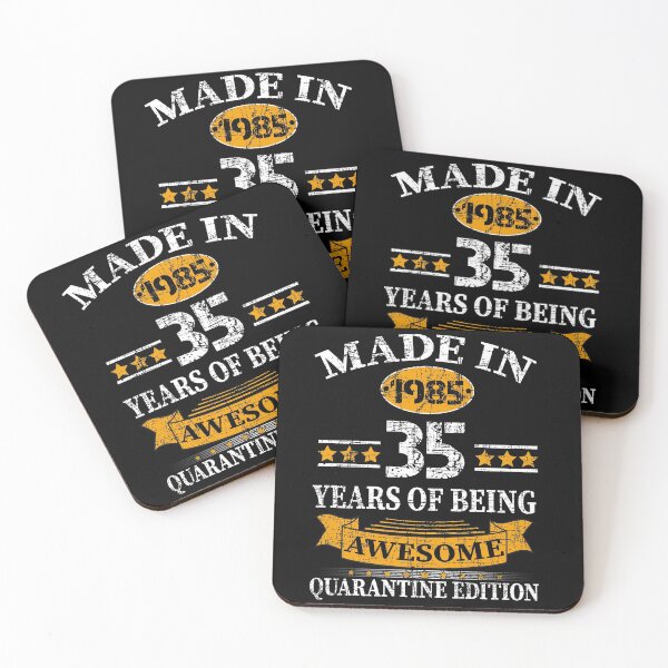 Item preview, Made In 1985 35th Birthday Quarantine Gift 35 Years Old designed and sold by zackup.