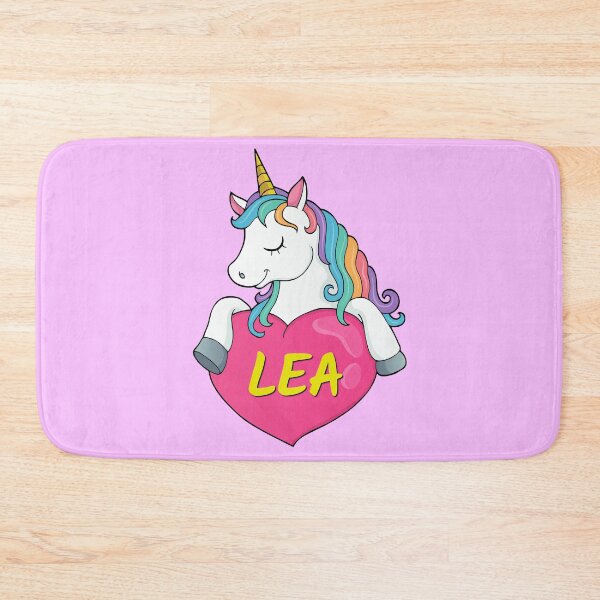 Item preview, Lea Personalized Cute Unicorn Heart designed and sold by Suphiss.