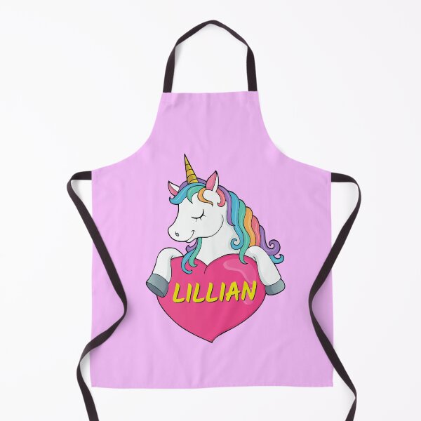 Artikelvorschau, Lillian Personalisiertes süßes Einhorn-Herz entworfen und verkauft von Suphiss.