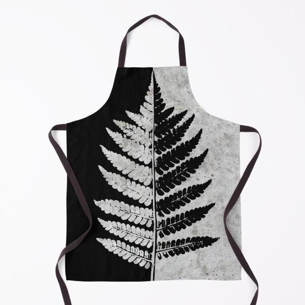 Item preview, Natural Outlines - Fern Black & Concrete #100 designed and sold by Natural Collective.