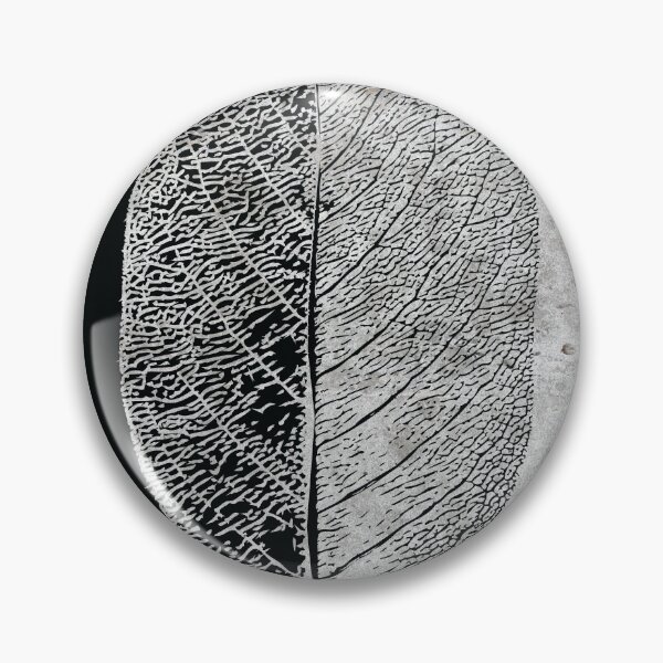 Item preview, Natural Outlines - Leaf Black & Concrete #768 designed and sold by Natural Collective.