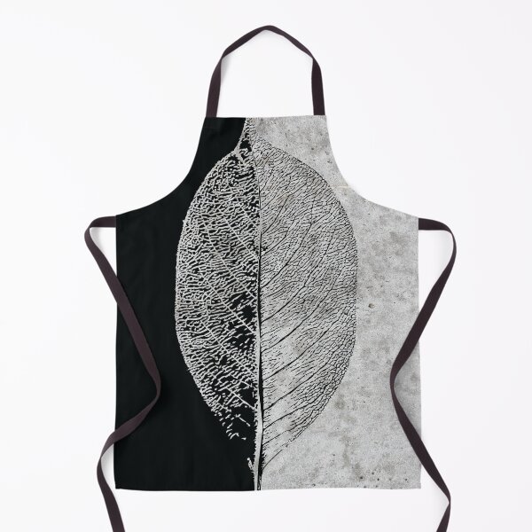Item preview, Natural Outlines - Leaf Black & Concrete #768 designed and sold by Natural Collective.