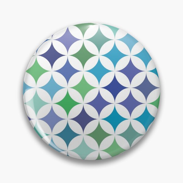 Item preview, Geometric Star Pattern - Sea Foam #477 designed and sold by Natural Collective.