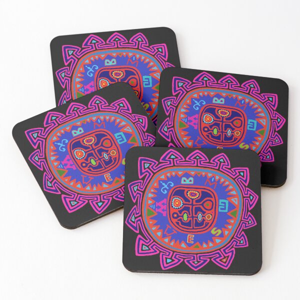 Item preview, Kuna Indian Compass Mola designed and sold by Esprit-Mystique.
