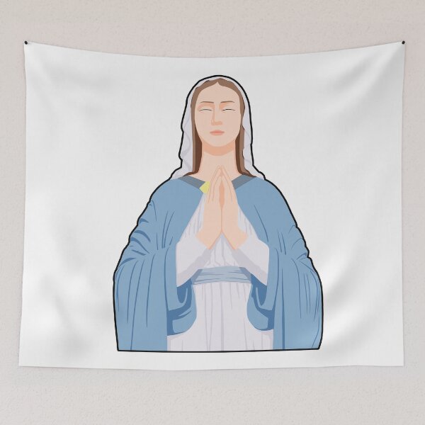 Item preview, VIRGIN MARY PRAY designed and sold by gin3art.