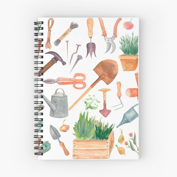Item preview, Garden Tools Pattern | Gardening Gear  designed and sold by InkItStudio.