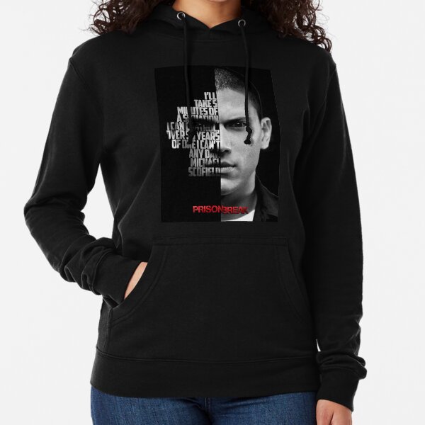 Aperçu de l'œuvre Michael Scofield noir et blanc, citation de Prison Break. créée et vendue par eneakelo777.