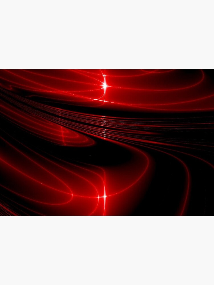 Hypnotic Alien Sunset Mask Abstraction by mikepil