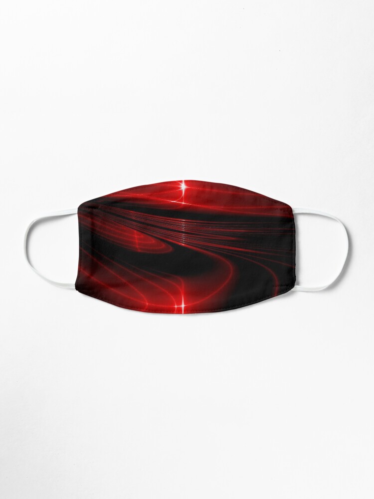 Alternate view of Hypnotic Alien Sunset Mask Abstraction Mask