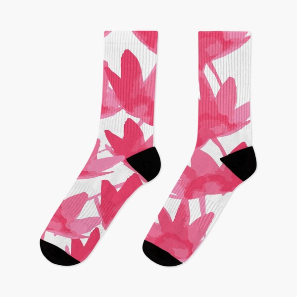 Item preview, Pastel pink watercolour flowers, tropical, pattern designed and sold by JellyBeenzz.