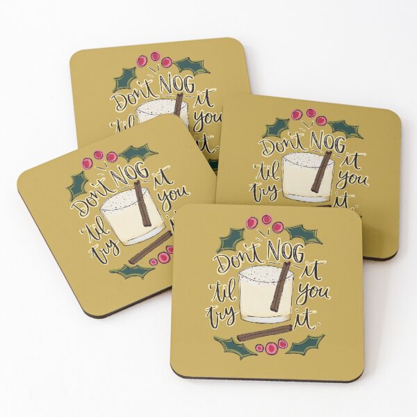 Item preview, Don't Nog It 'Til You Try It designed and sold by caitastropheco.
