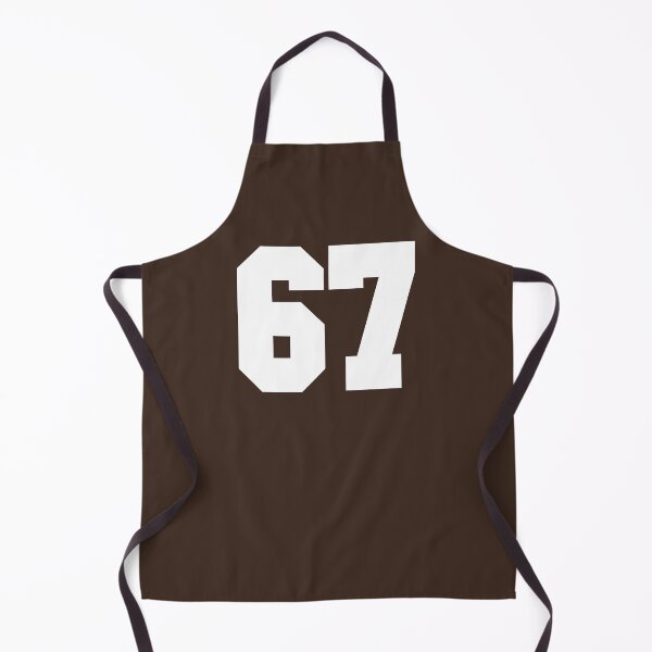 Item preview, 67 Number Cleveland Sports Sixty-Seven Brown Jersey designed and sold by HelloFromAja.