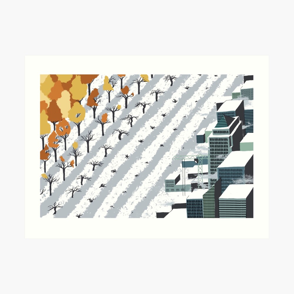 Urbanisation Art Print