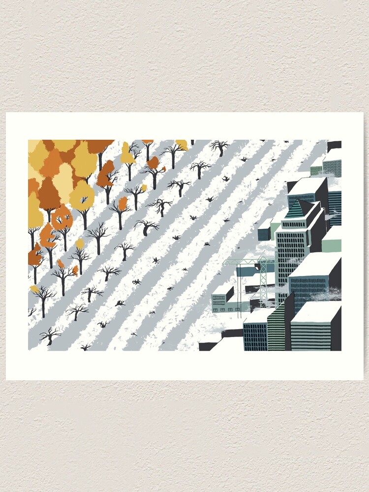 Alternate view of Urbanisation Art Print