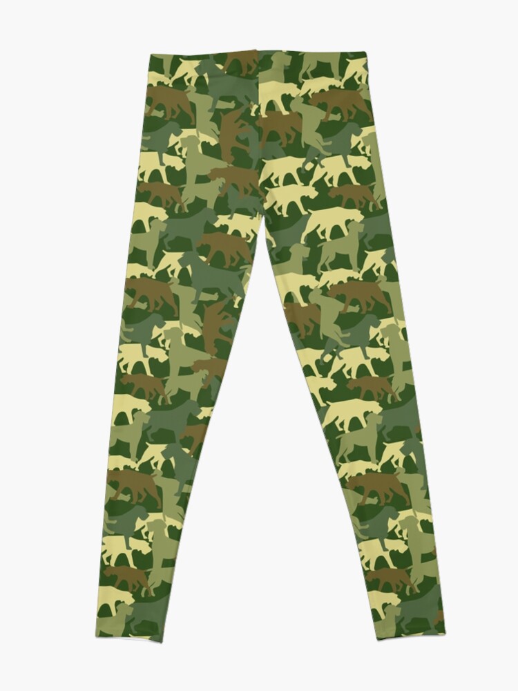 Alternate view of CAMO GREEN Leggings