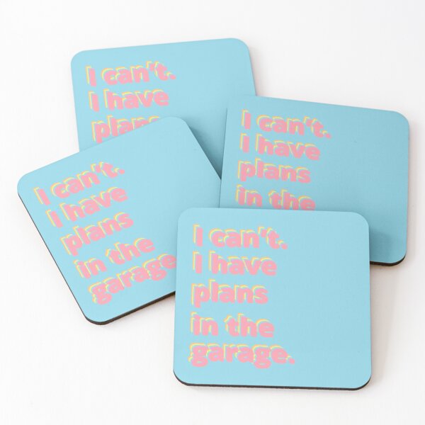 Item preview, I cant I have plans in the garage - funny quote - pastel rainbow color designed and sold by greatnorris.