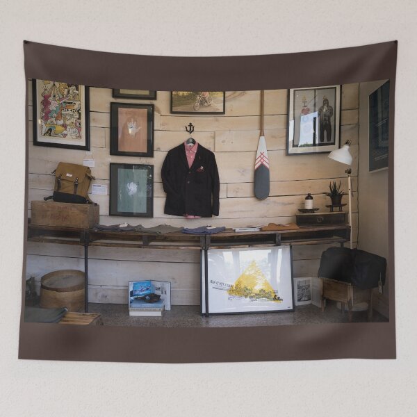 Item preview, Dad's Lakehouse Cabin Boating Fishing Wall designed and sold by AlteredAtelier.