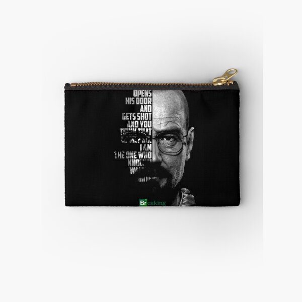 Item preview, Black and white Walter White Braking Bad quote. designed and sold by Enea Kelo.