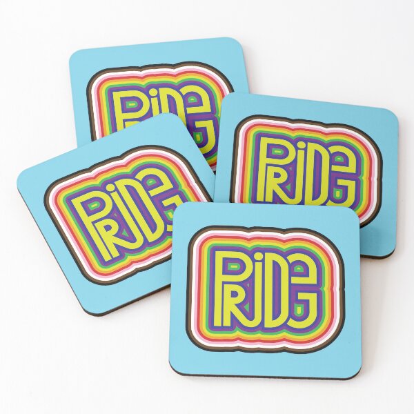 Item preview, Pride Equality Rainbow Typography designed and sold by ryanlewisdesign.