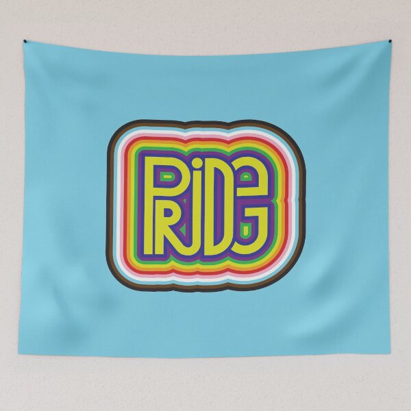 Item preview, Pride Equality Rainbow Typography designed and sold by ryanlewisdesign.