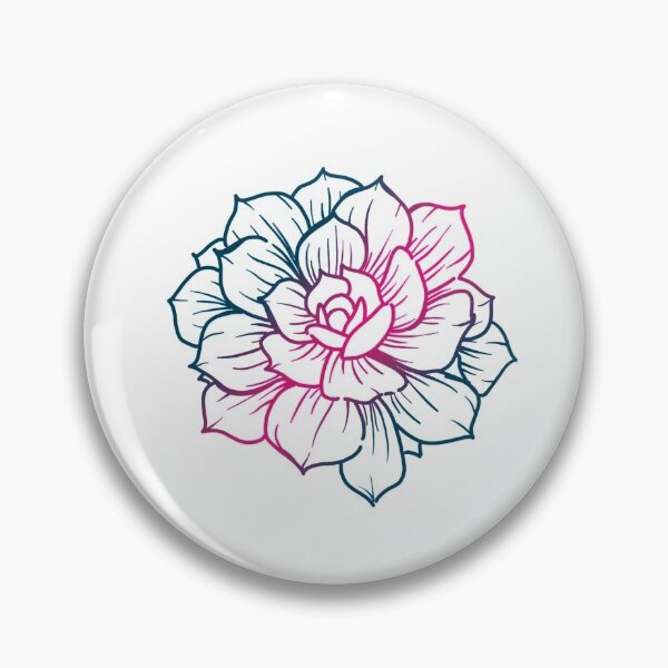Item preview, Ombré flower designed and sold by Jennaviveart.
