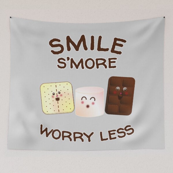 Item preview, SMILE SMORE, WORRY LESS designed and sold by Cr1sV.