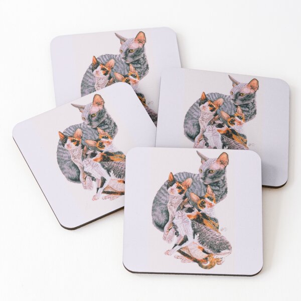 Item preview, Cornish Rex Assortment designed and sold by BarbBarcikKeith.