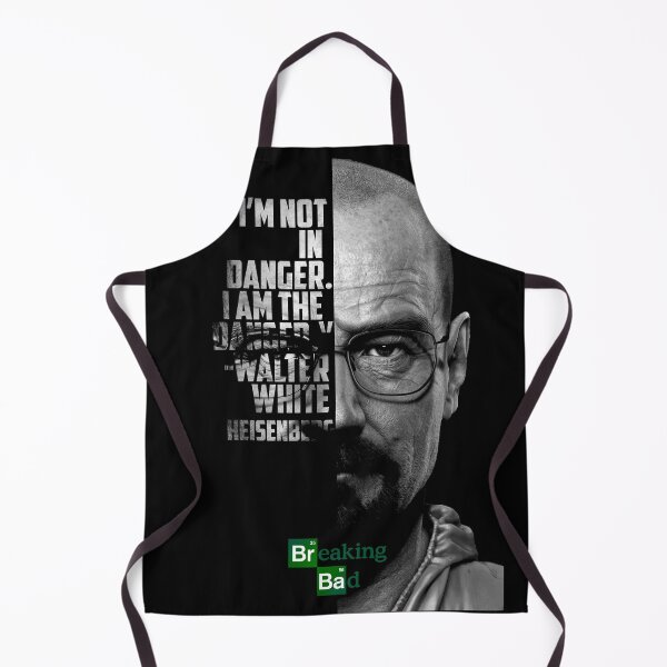 Item preview, Black and white Walter White Braking Bad quote. designed and sold by Enea Kelo.