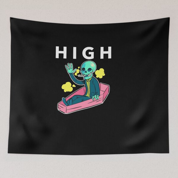 Item preview, Skull High on WEED designed and sold by Bhupinder Singh.