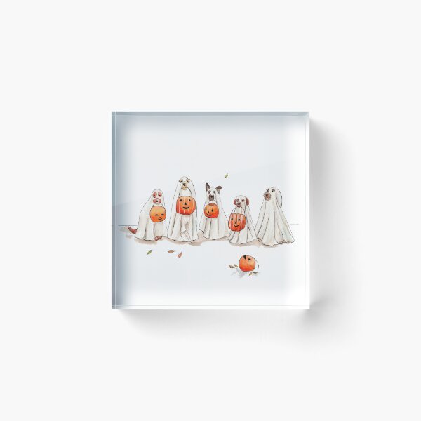 Item preview, Halloween Ghost Dogs designed and sold by Tina van Dijk.