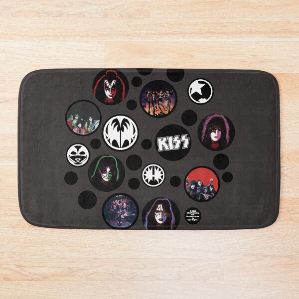 Item preview, Kiss bubble pattern. Birthday party gifts for metal fan designed and sold by chrlalexandru.