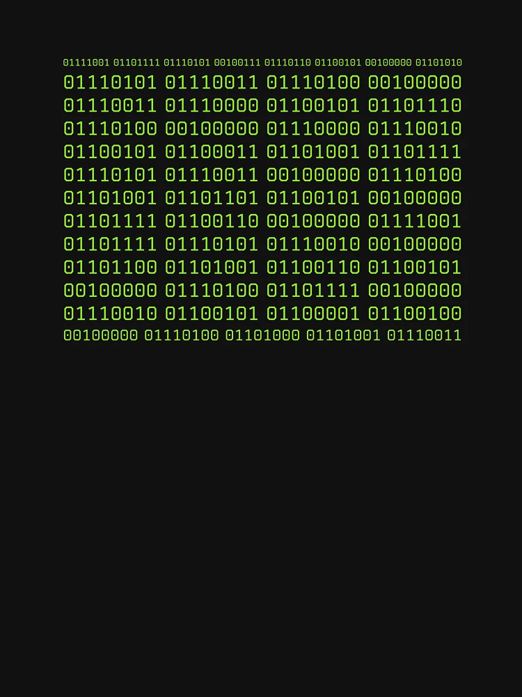 Thumbnail 6 of 6, Premium Oversized Hoodie, High tech binary code designed and sold by SparkleJimmy.