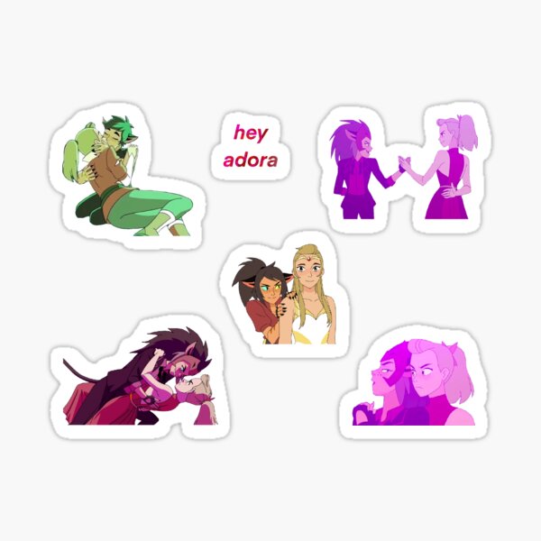 Catradora Pack Sticker