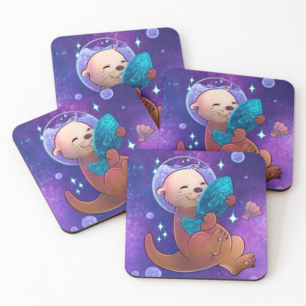 Item preview, Kawaii Otter Space designed and sold by YumePeachyPie.