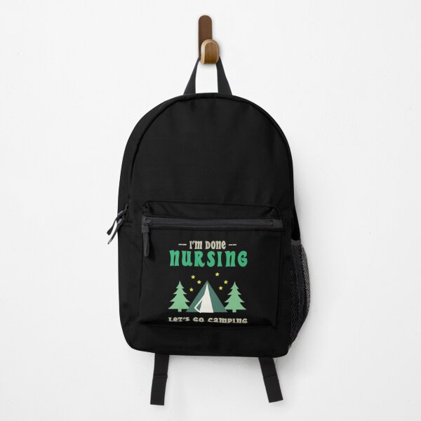 Item preview, I'm Done Nursing Let's Go Camping , Funny Gift For Nurse designed and sold by awesomedraw.