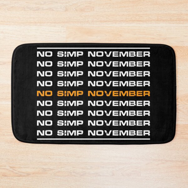 Item preview, No Simp November classic t-shirt designed and sold by Nate All.