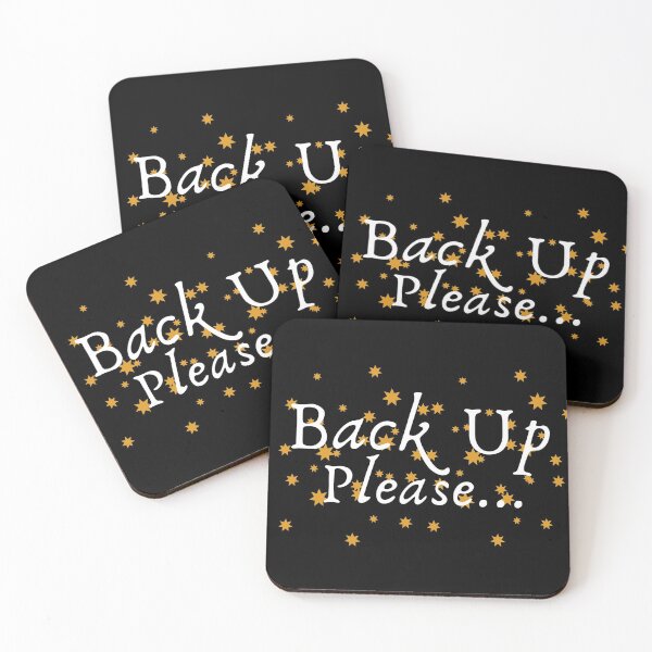 Item preview, Back Up, Please | Social Distancing | Six feet away designed and sold by davlinaArt.