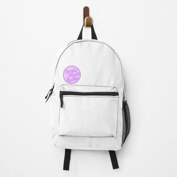 Item preview, mental health matters purple cursive designed and sold by Lily Ryan Stoltz.