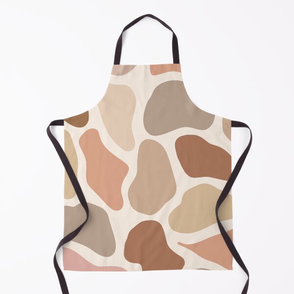 Item preview, Neutral Abstract shapes WormTtoned Pattern designed and sold by zedonee.