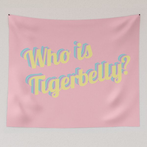 Item preview, Who is Tigerbelly? - question in pastel colors designed and sold by greatnorris.